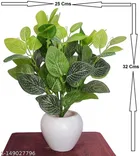 Plastic Artificial Flower With Pot,Multicolour