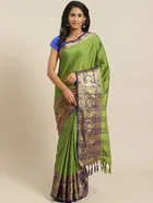 New Fancy Cotton Festive Sarees 