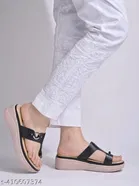 Shoetopia Multicolor Platform Sandals Size IND-9