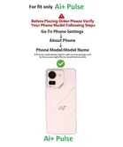 Artificial Leather Mobile Flip Cover for Ai plus Pulse 