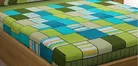 Polycotton Double Bedsheet with 2 Pillow Cover 