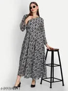 Adrika Voguish Party Gown for Women 