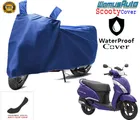 Polyester Two Wheeler Cover, Blue