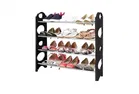 Plastic 4 Layer Shoe Rack 