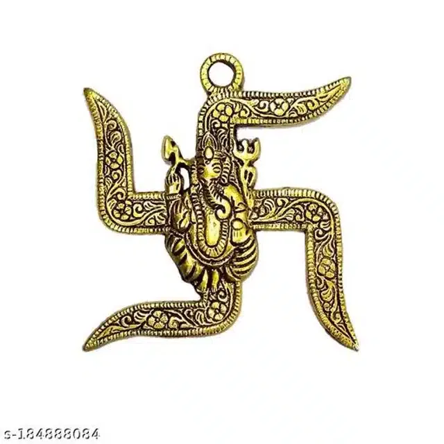 Metal Ganesh Ji Locket (Golden)