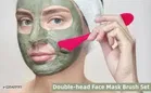 3in1 Multipurpose Silicone Face Scrubber Exfoliating Brush Face Mask Applicator  