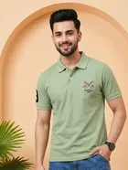 Embroidered Polo T-shirt for Men 
