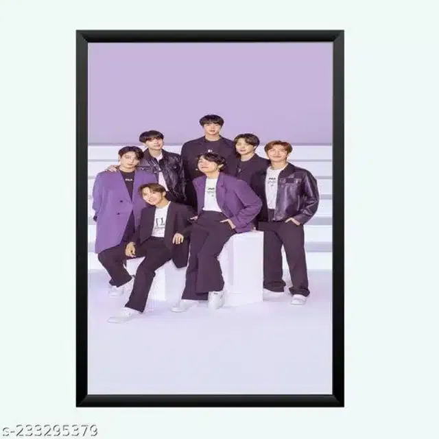 Photo Frame for Decor (Purple, 5X7 Inches)