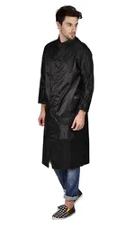 Solid Overcoat with Hoods and Side Pocket Raincoat for Men & Women 