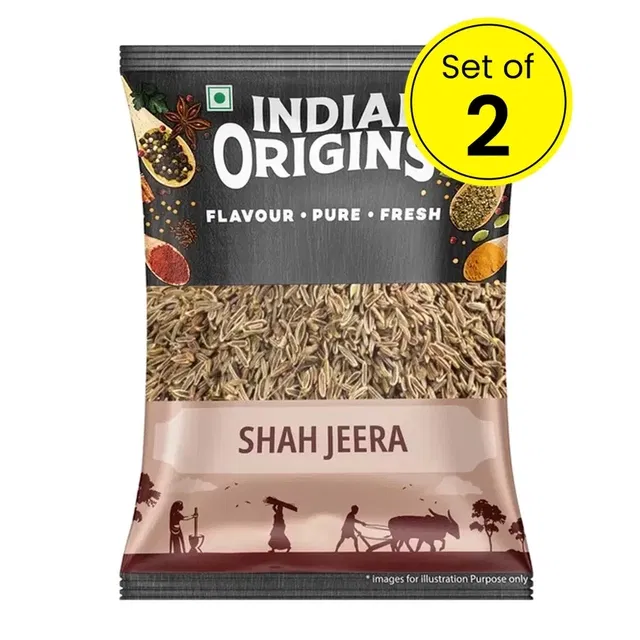 इंडियन ओरिजिन्स शाही जीरा 2X50 g (सेट ऑफ 2)