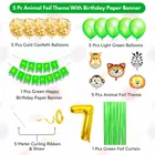 Jungle Theme 7th Birthday Decoration Kit for Kids 