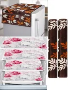 Knit 7 Pcs Fridge Cover Set 
