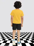 Cotton Blend Printed Clothing Set for Boys, Multicolour, Pack Of 3 