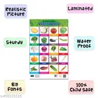 Bookford Publications My small chart Good Manners, Vegetables & Transport 