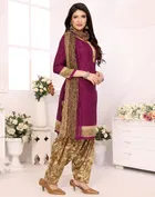 Punjabi Floral Suit for Women 