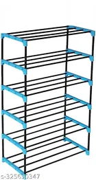 Metal 6 Layer Collapsible Multipurpose Rack 