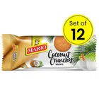 Mario Crunchy Coconut Biscuits 12X35 g (Pack Of 12)