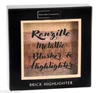 Ronzille Metallic Blusher & Square Palette Highlighter (Shade 01)