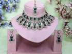 Mehandi Finish Neckalce Set for Women 