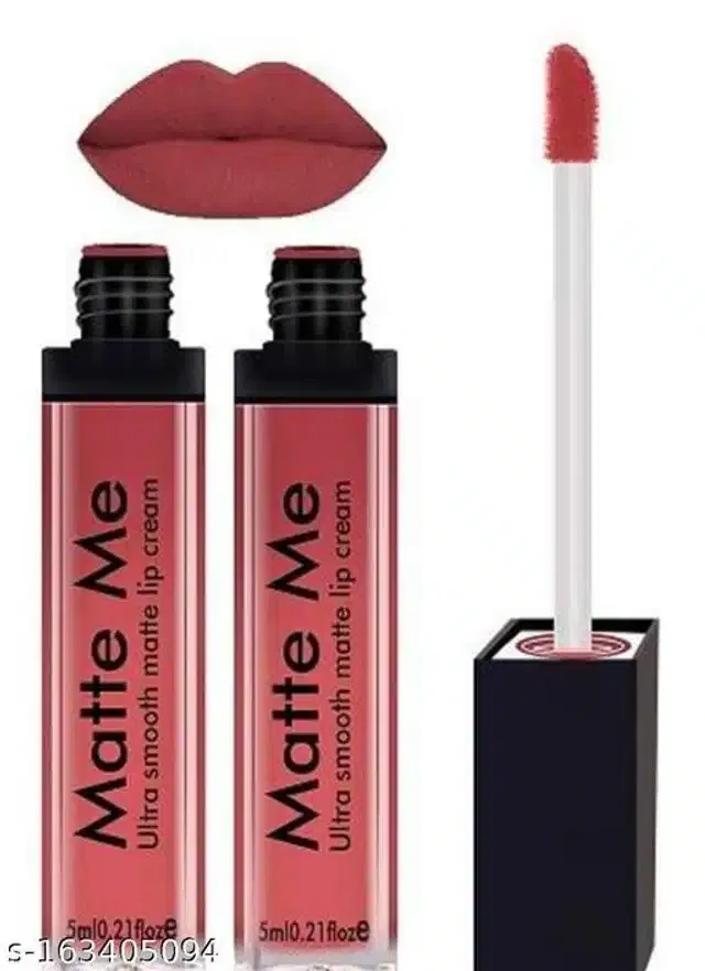 Matte Me Liquid Lipsticks (Nude, Pack of 2)