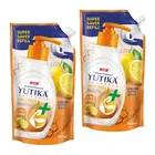 Yutika Hand Wash Refill Lemon 2X750ml (pack of 2)