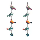 Colorful Birds Wall and Door Hanging 4.5 inch