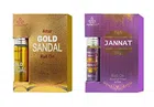 Formless Gold Sandal & Jannat Roll On Attar (7 ml, Pack of 2)