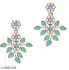 Alloy Necklace with Earrings for Women 