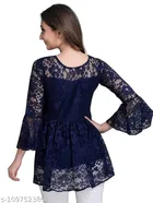 Three-Quarter Sleeves Top for Women 