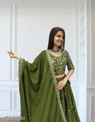 Embroidered Lehenga Choli for Women 