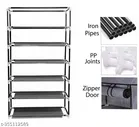 Metal 6 Layer Collapsible Multipurpose Rack 