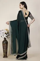 Chiffon Woven Design Saree for Women 