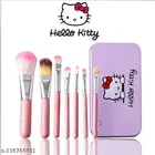 Hello Kitty Makeup Brushes (Multicolor, Set of 1)