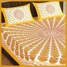 Double Bedsheet with 2 Pillow Covers 