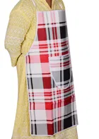 Cotton Checkered Kitchen Aprons 