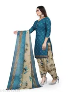 Cotton Printed Salwar Suit for Women 