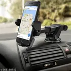Car Mobile Phone Holder - Telescopic One Touch Long Neck Arm 360 Degree Rotation