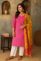 Cotton Striped Kurti for Women 