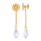 Brass Gold Plated Earrings for Women 