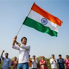 Tricolor Flag Cotton- pack of 1 