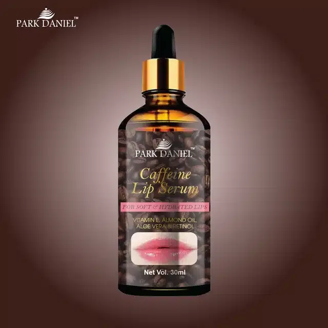 Park Daniel Caffeine with Vitamin E and Almond Oil Lip Serum (30 ml)