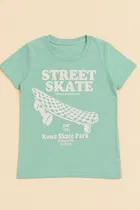 Round Neck Printed T-Shirt for Boys 