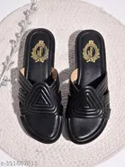 Shoetopia Black Sandals 