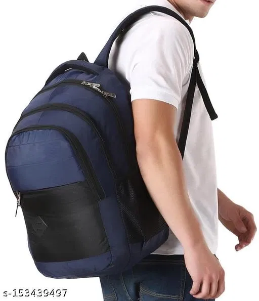 Nylon Backpack for Men & Women, Multicolor