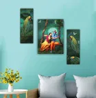 MDF 3 Pcs Designer Wall Painting for Home & Office 