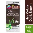 Godrej Expert Rich Creme (Dark Brown) (50 ml+50 g)