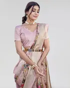 Art Silk Printed Saree for Women 