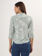 Rayon Printed Shirt for Women 