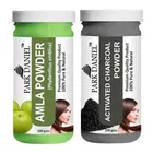 Park Daniel 100% Pure & Natural Amla Powder & Activated Charcoal Powder 