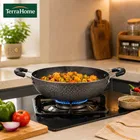 TerraHome Non-Stick-Aluminum Kadhai 1500 ml 23cm